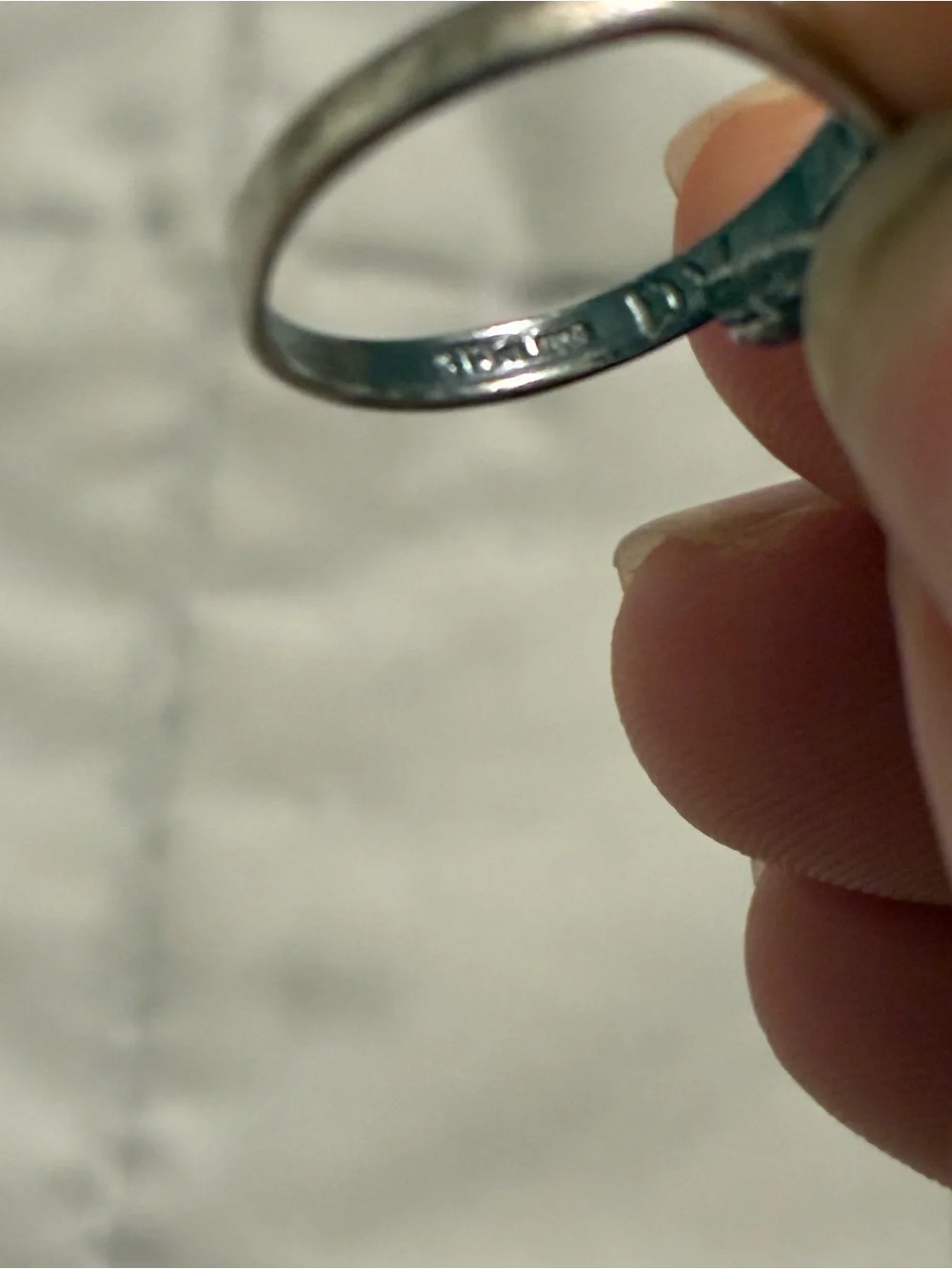 Sterling Silver Scottie Dog Charm Ring